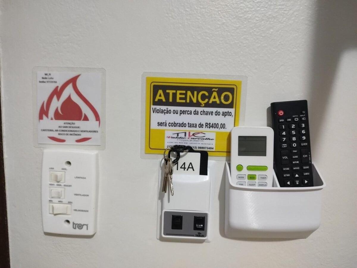 Kit Net Na Praia Grande Ubatuba 200 Metros Do Mar Eksteriør billede